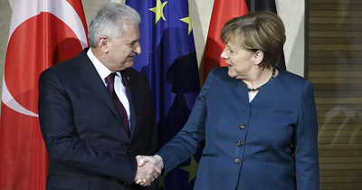 Merkel ile Yıldırım Berlin’de bir araya gelecek