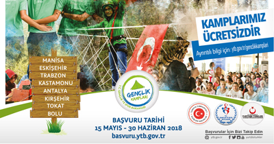 YTB’den yurtdisindaki gençlere Türkiye’de gençlik kampı YTB’den yurtdisindaki gençlere Türkiye’de gençlik kampı